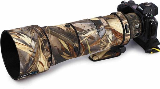 ROLANPROレンズカバー|適用ニコンZ180-600mmF/5.6-6.3対応|望遠レンズ用カモフラージュカバー|3層構造保護、防水|カラー番号:#39
