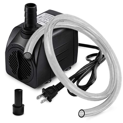 PULACO10W160GPH水中ポンプ3.3フィートのチューブ付き水槽池の噴水彫像水耕栽培水の特徴屋内噴水用