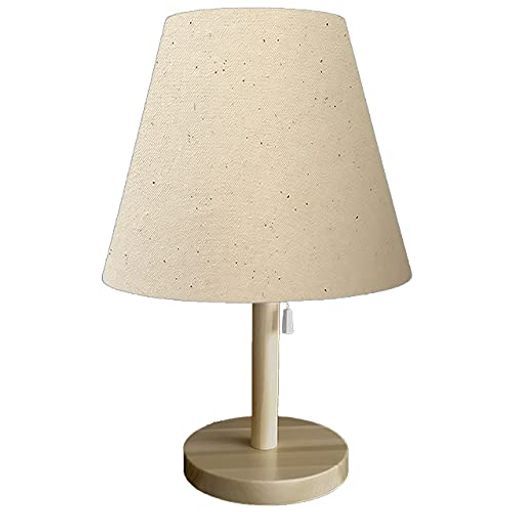 lamp-shadeテーブルライト一体型シェード北欧風綿布キナリ直径25cmS2260NA-25142