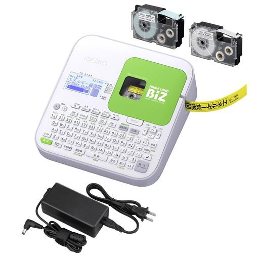 カシオラベルライターネームランドBIZスマートモデルKL-G2テープ付セットKL-FR3(3.5mm-24mm幅)