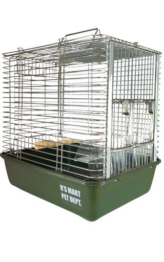 R’SMARTPETDEPT.鳥篭ケージキャリーインコホーエイグリーン限定カラー