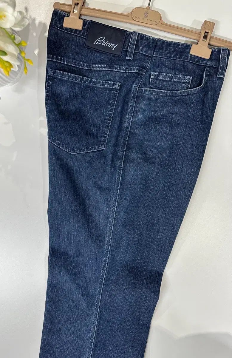 ブリオーニ ストレート Classic ウォッシュ デニム パンツ 34