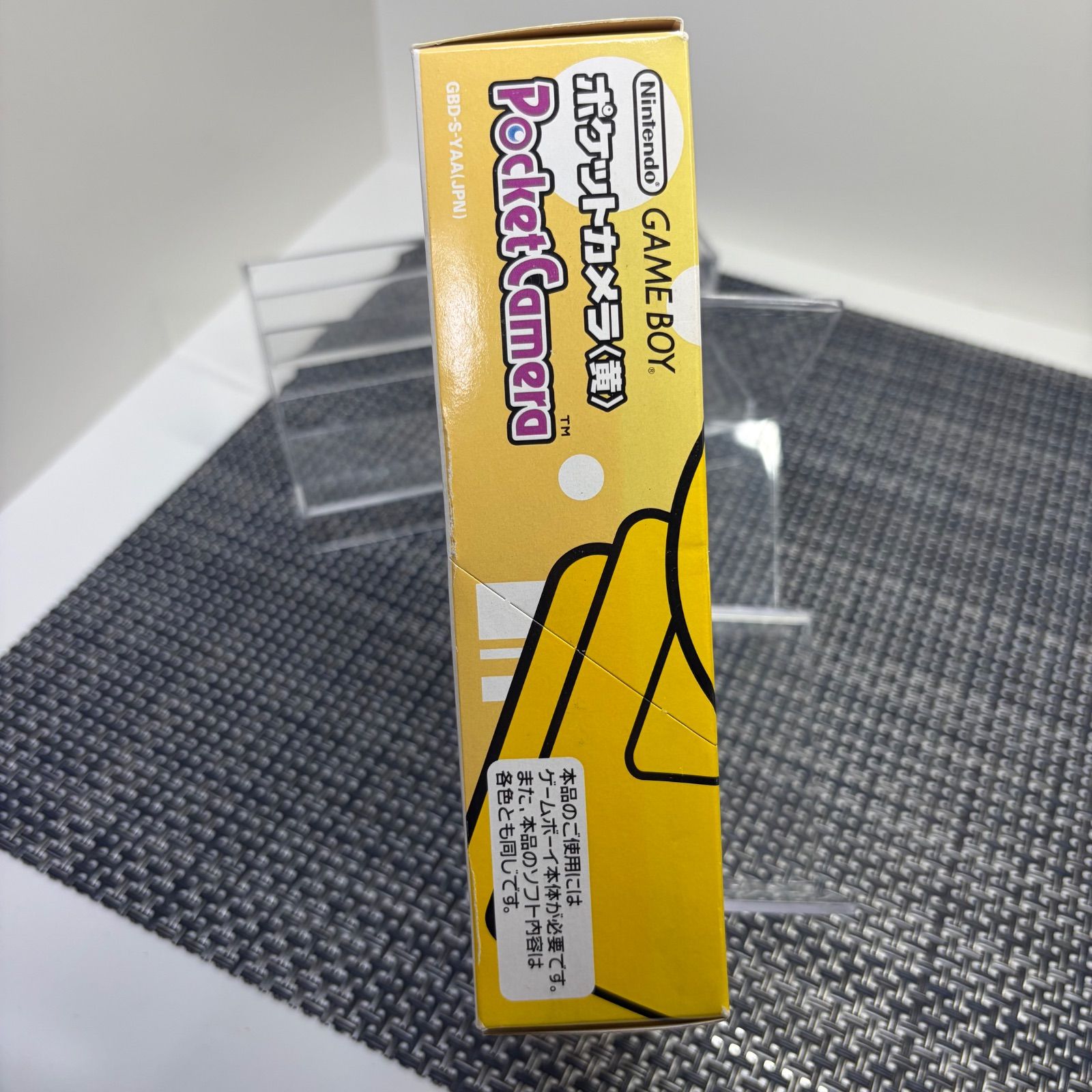 新品電池交換済】GB ポケットカメラ イエロー 黄色 ゲームボーイ 化粧