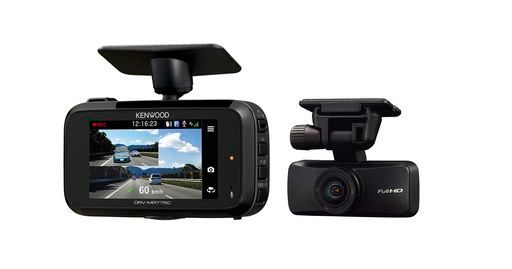 ケンウッドドライブレコーダーDRV-MR775C前後撮影対応2カメラWQHD録画対応高感度CMOSセンサー「Starvis」スモークガラス対応明る