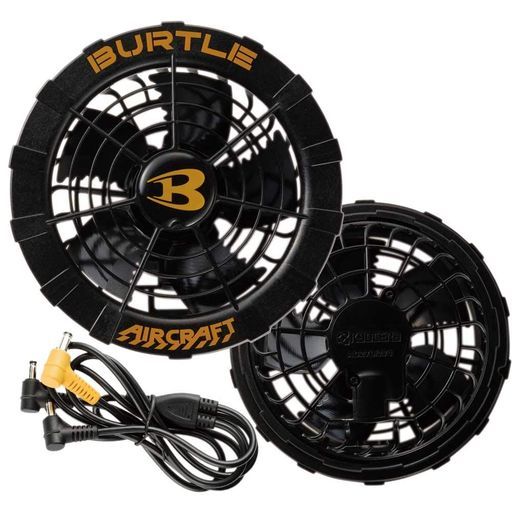 バートルファンユニットエアークラフト京セラ製AC27035.ブラック※19V22Vと互換性なし