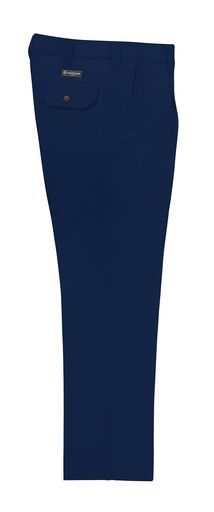 [クロダルマ]ロングパンツ315961レディースネイビーxシルバー日本ウェスト70-(日本サイズL相当)