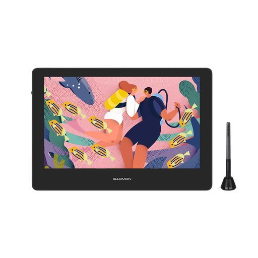 GAOMON液タブ13.3インチ86%NTSCフルラミネーション液晶タブレット筆圧8192レベル傾き検知windows/mac/android対応絵描き/イラス