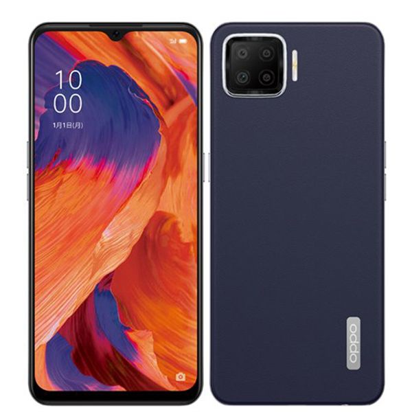 超激得，高品質】 【中古】 OPPO A73 ネービーブルー SIMフリー 本体