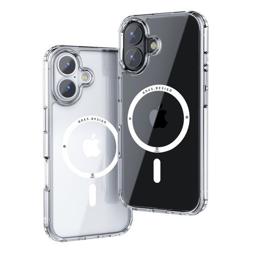 Super Magnetic MagSafe Compatible Case for OneiPhone 17 Ultra Clear US Military MIL Standard Super Airbag [High Toughness Reinforced PC Guard Board & High Elasticity Shock Absorption TPU Bumper
