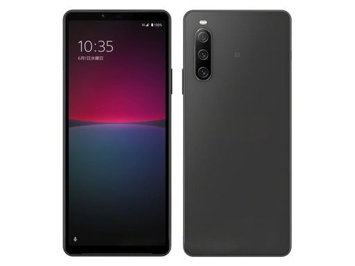 エクスペリア10IVA202SO[ブラック]ソフトバンクデュアルシムSIMフリー5G有機ELトリルミナスディスプレイformobileバッテリー5000