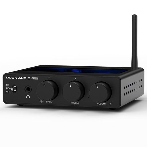NobsoundHiFIBluetoothデジタルパワーアンプ:TPA3255300Wx2出力オペアンプ交換可能ヘッドホンアンプホームシアター/スタジオ用(4