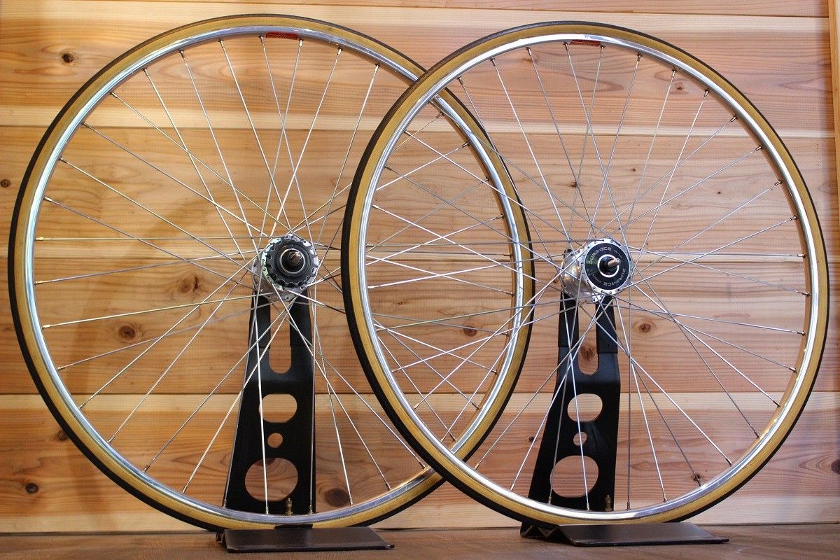 DURA-ACE ARAYA GOLDピストホイールセット チューブラー アラヤ ARAYA ゴールド GOLD リム / シマノ SHIMANO デュラエース DURA