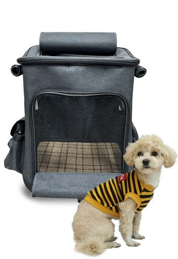 【RETOOレリローリリアルファ】ペット専用バッグペットキャリーかばんペットハウスゲージ小型犬犬猫小動物8kgまで特殊コーティン