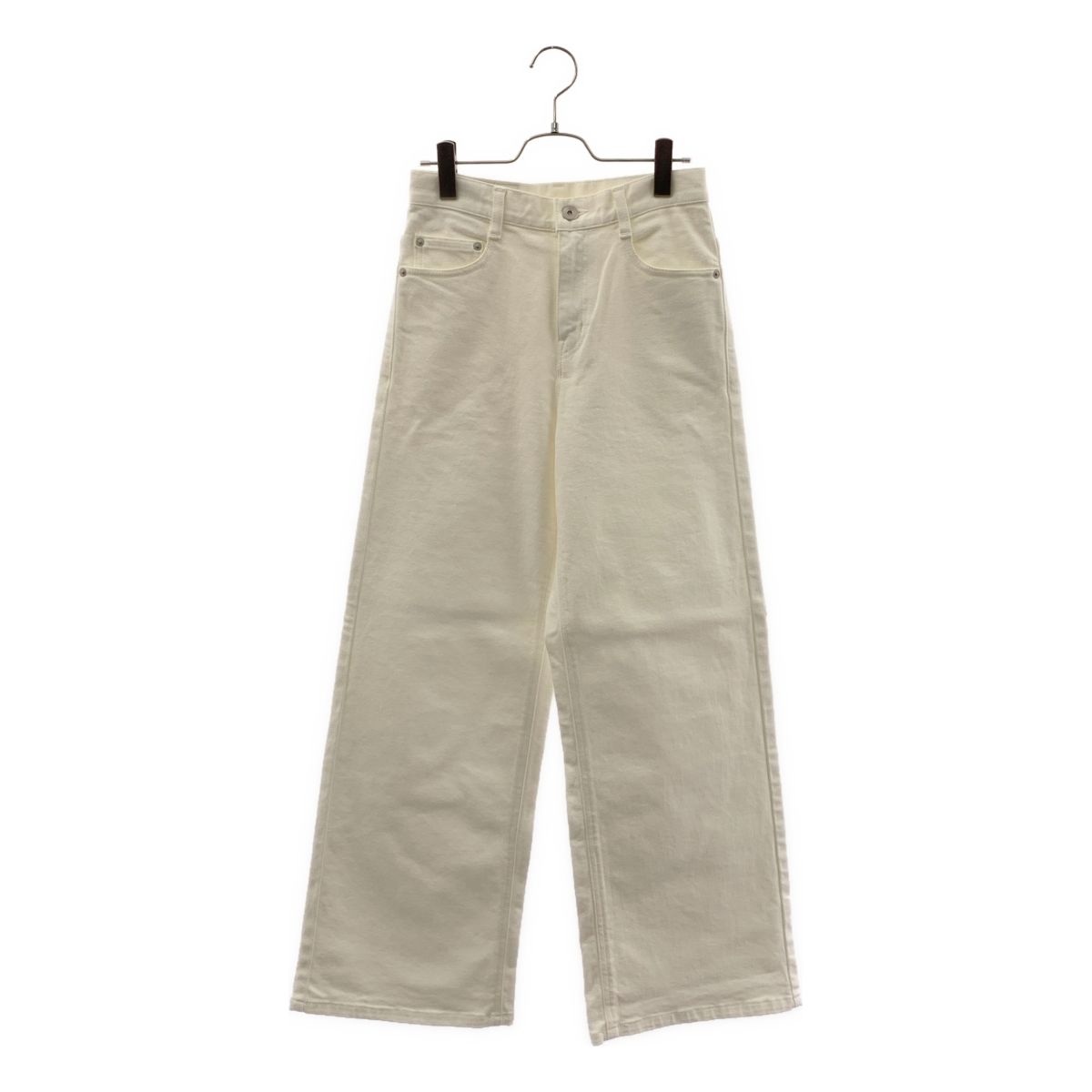 【美品】 EVERYDAY I LIKE. / エヴリディアイライク | 2024AW | Loose Jeans デニムパンツ | 34 | ホワイト | レディース