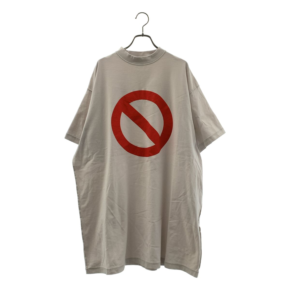BALENCIAGA / バレンシアガ | 2024SS | BFRND Series Inside-Out T-Shirt インサイドアウトミュージックプリントTシャツ | 2 | ベージュ系 | メンズ