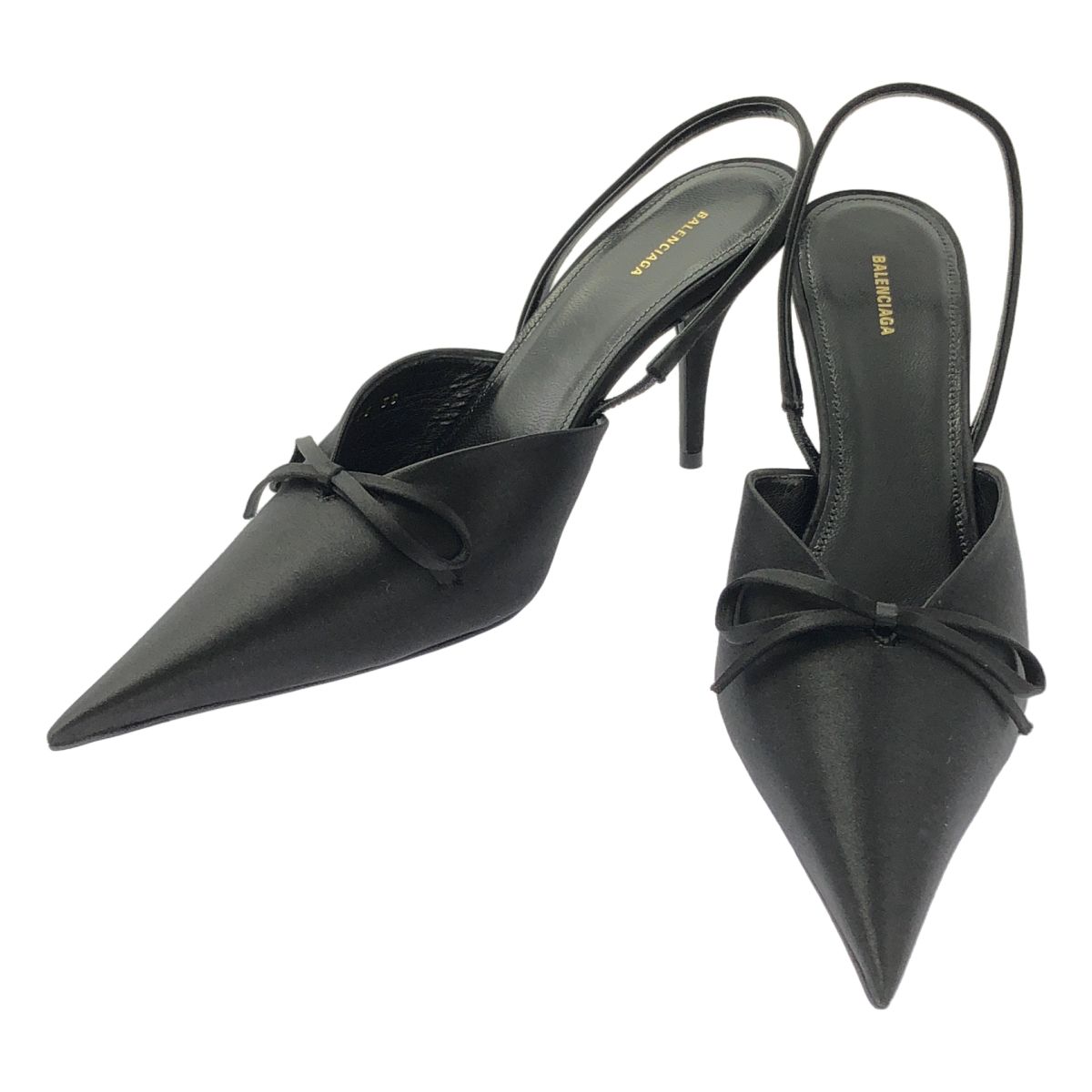美品】 BALENCIAGA / バレンシアガ | サテン ポインテッドトゥ 