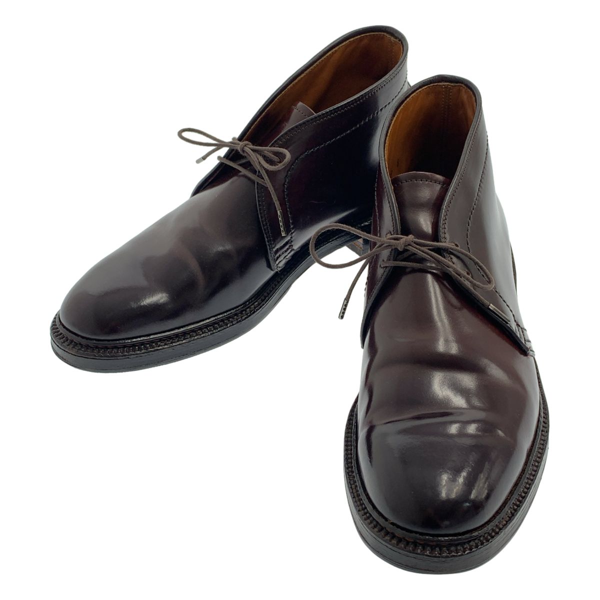 ALDEN / オールデン | 1339 / コードバン レザー チャッカブーツ 革靴 | 7 1/2 | バーガンディ | メンズ