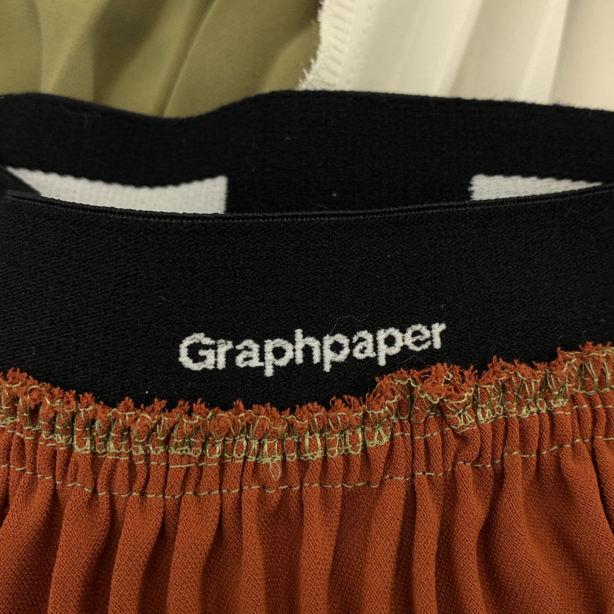 Graphpaper / グラフペーパー | Satin Pleats Skirt / サテン プリーツ
