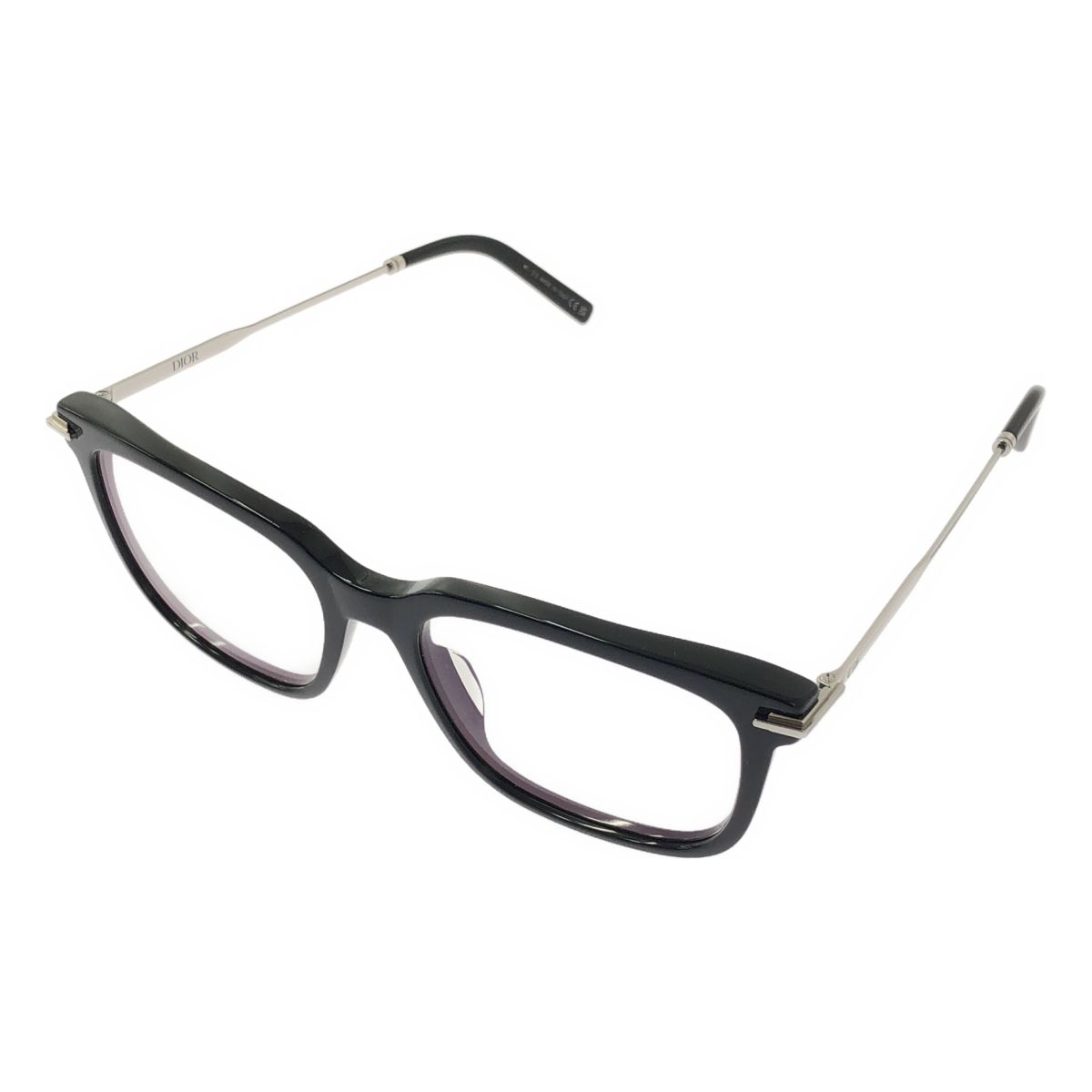 【美品】  Dior / ディオール | BLACKSUIT メガネ アイウェア | 54◻︎17-145 | ブラック 美品】 Dior / ディオール | BLACKSUIT メガネ アイウェア | 54◻︎17