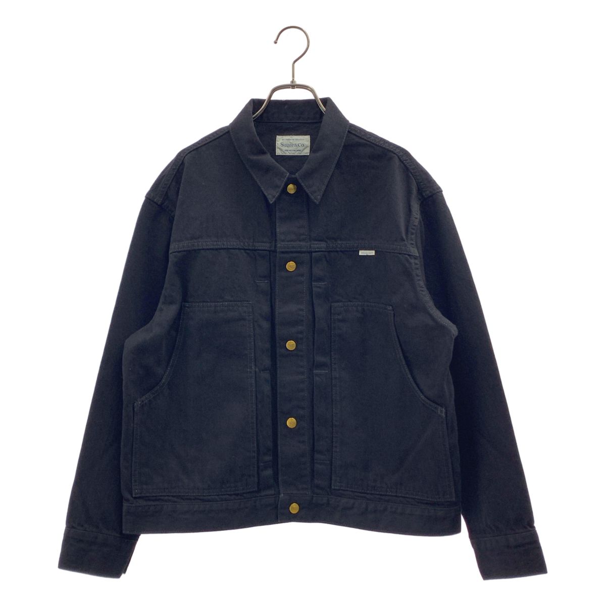 【美品】 SUGAR CANE / シュガーケーン | Work Traditional Jacket デニムジャケット | S | ブラック | メンズ