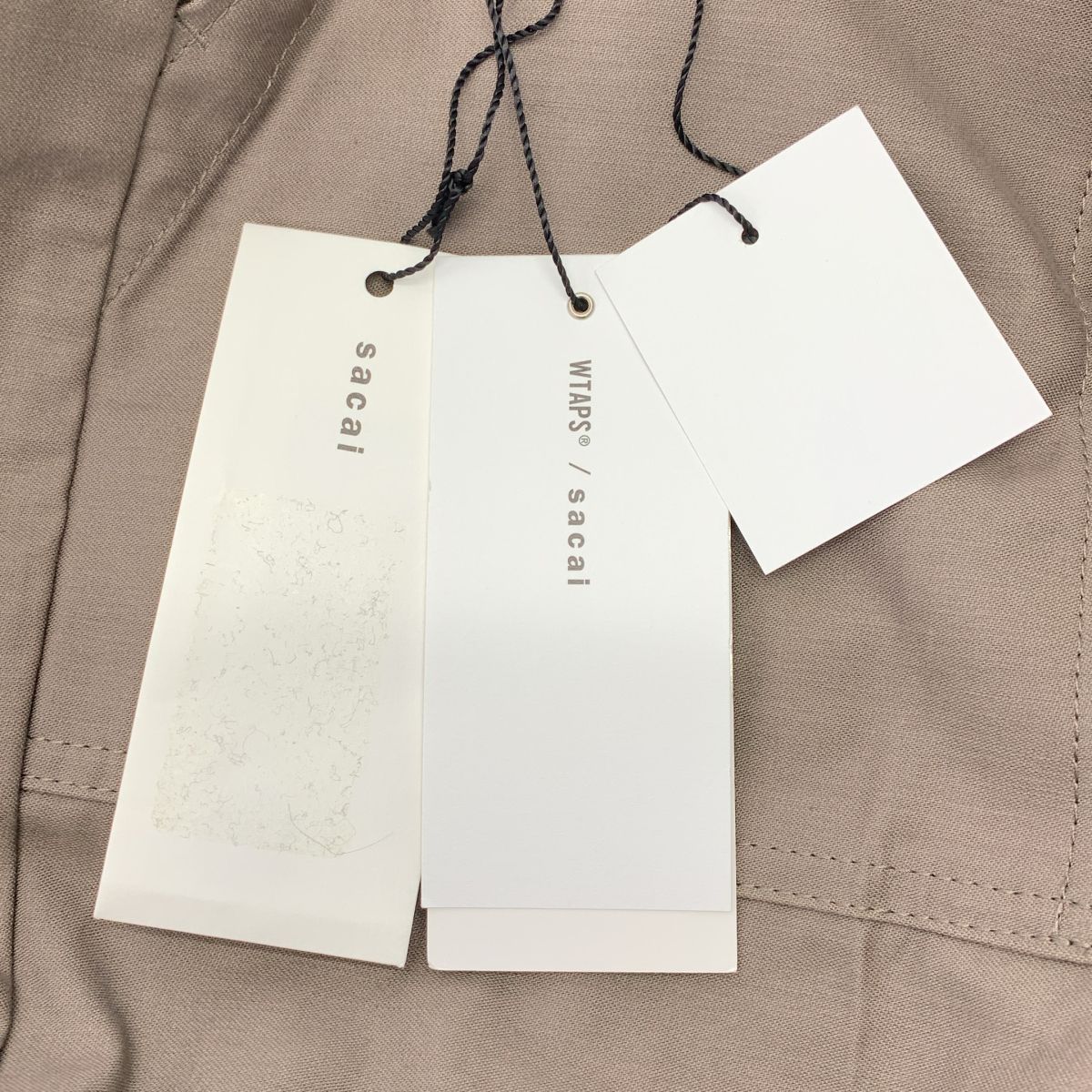 美品】 sacai / サカイ | 2025SS | ×WTAPS / Cotton Back Satin Pants