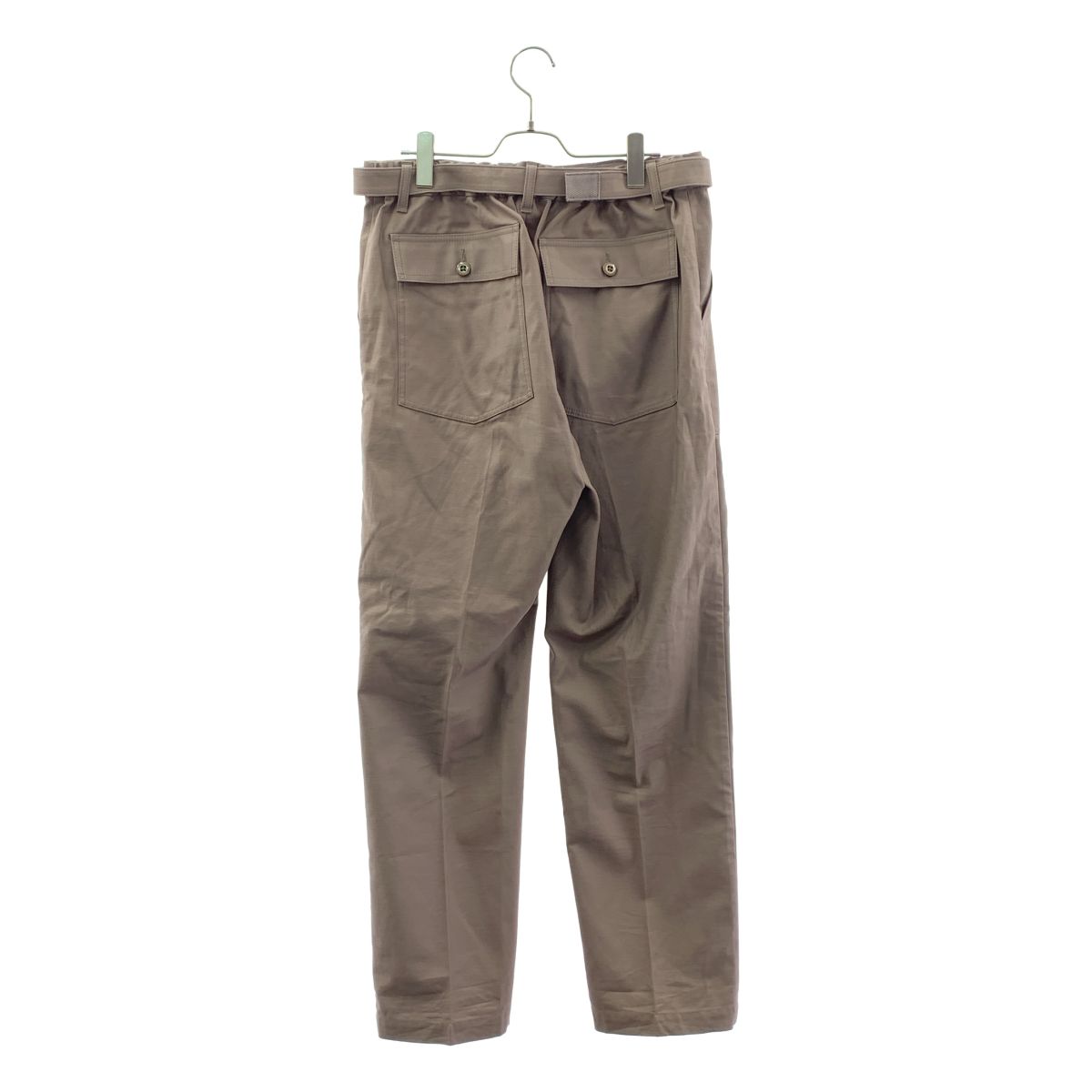 美品】 sacai / サカイ | 2025SS | ×WTAPS / Cotton Back Satin Pants