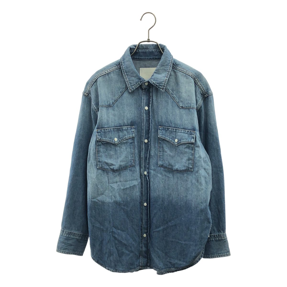 CITIZENS OF HUMANITY / シチズンズ オブ ヒューマニティー | 2025SS | KAYLA WESTERN SHIRT デニムシャツ | S | インディゴ | レディース