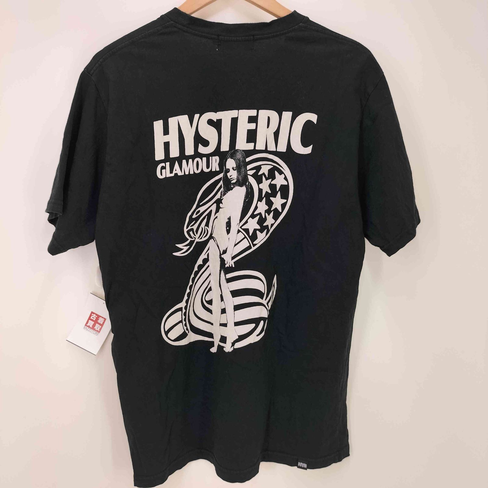 ヒステリックグラマー HYSTERIC GLAMOUR 両面プリント ヒステリックグラマー HYSTERIC GLAMOUR US COBRA 両面 プリント S/S