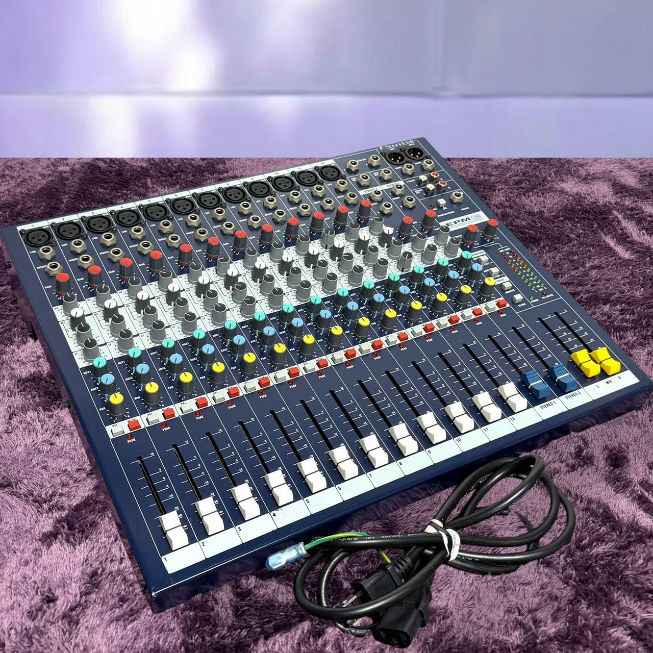 ☆動作品 送料無料 美品 Soundcraft サウンドクラフト EPM12