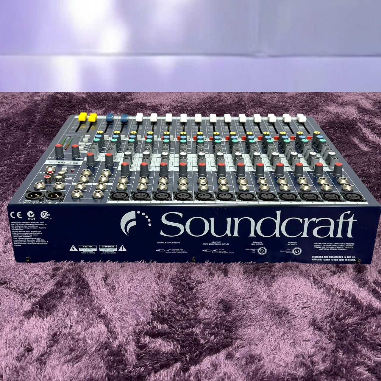 ☆動作品 送料無料 美品 Soundcraft サウンドクラフト EPM12