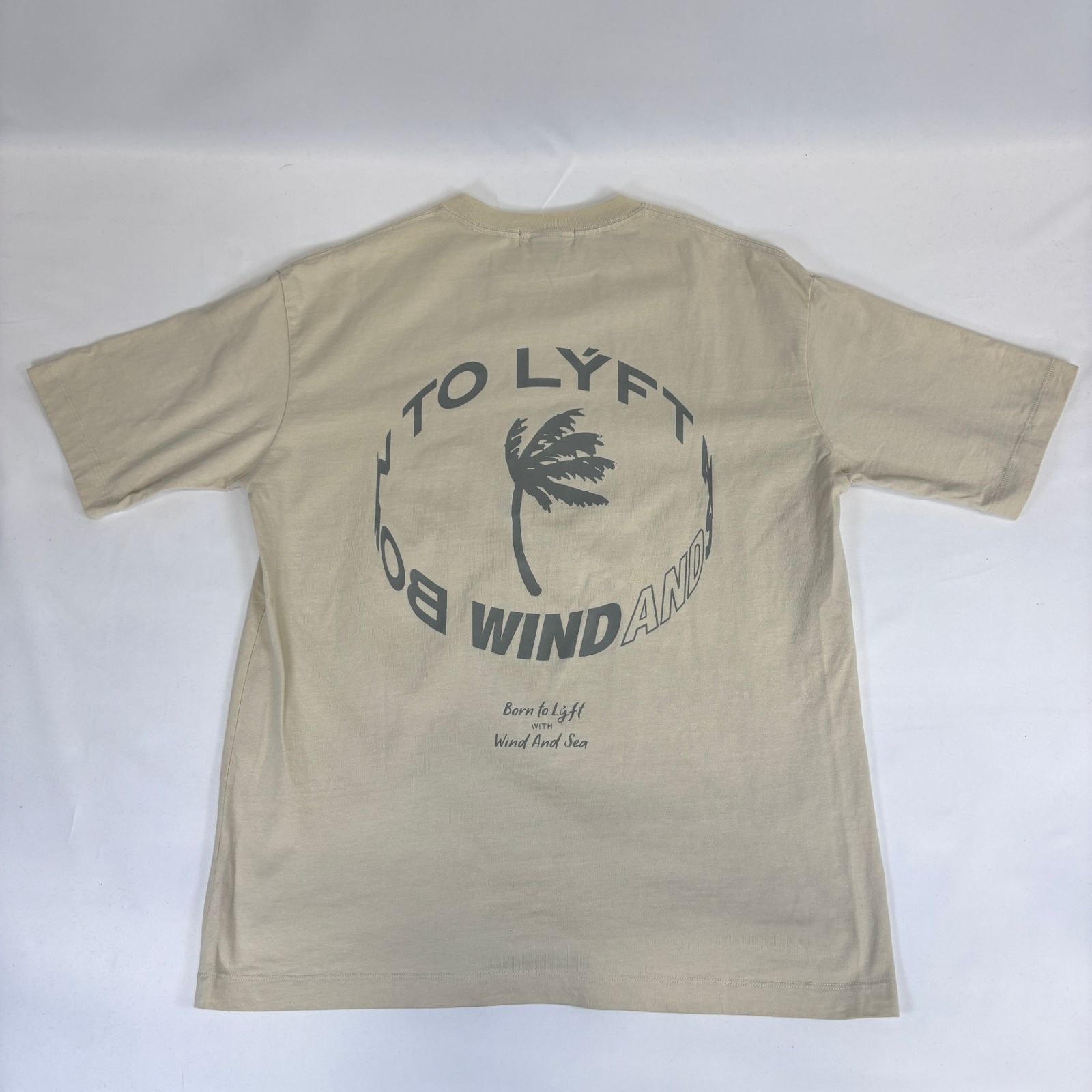美品】WIND AND SEA ウィンダンシー LYFT コラボ Tシャツ ヤシの木