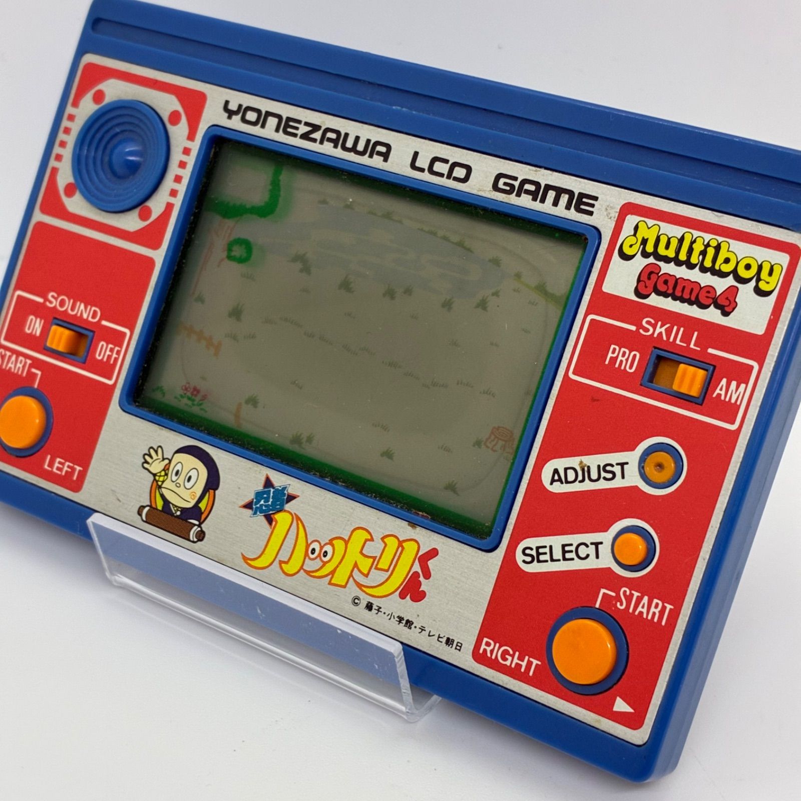 忍者ハットリくん　ゲームウォッチ　LCDゲーム ヨネザワ 動作確認済】ヨネザワLCDゲーム『忍者ハットリくん』 - メルカリ