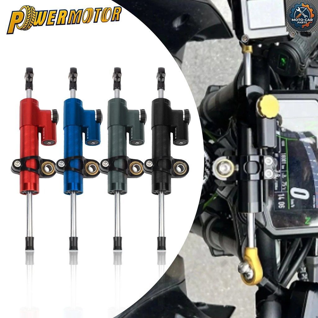 ヤマハ MT09 MT モーターサイクル ステアリング スタビライザー ダンパー ブラケットマウント付き FZ09 2013-2020 ホンダ PCX160