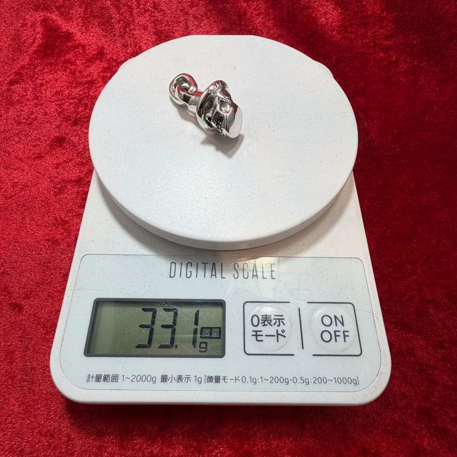 美品 マイクロダンテペンダントトップ 33.1g スターリンギア
