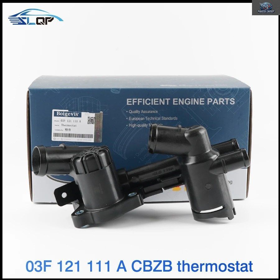 03F121111A VW ビートル キャディ ジェッタ ポロ イエティ トゥーラン ゴルフ MK6 MK7 A1 A3 CBZB 1.2T ツインコア サーモスタット アセン