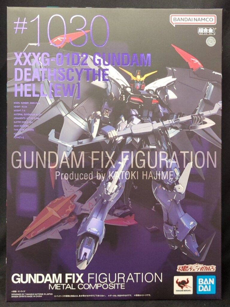 BANDAI SPIRITS GUNDAM FIX FIGURATION METAL COMPOSITE 新機動戦記ガンダムW Endless Waltz ガンダムデスサイズヘル(EW版) #1030
