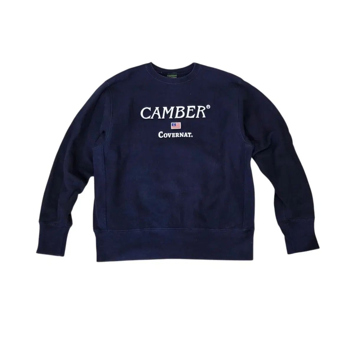 Camber キャンバー x COVERNAT カバーナット ヴィンテージ BIGロゴ スウェット