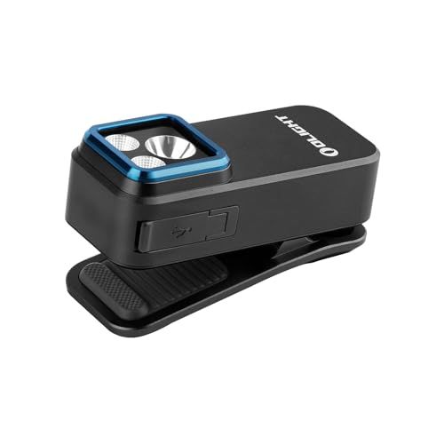 OLIGHT(オーライト) Oclip Pro クリップ LEDランニングライト 軽量 小型 3つの光源 500ルーメン 射程120メートル IPX6防水 Type-C充電式 クリップオン 高視認性 犬 散歩 キャンプ 点検 ウォーキング サ 81671079