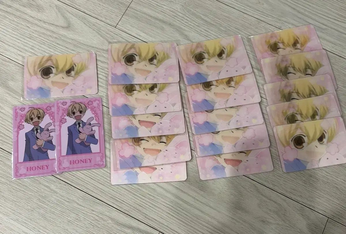 お蘭高校ホスト部 クリアカード ハニ(HANNI) ラッキードロー ラキドロ レンチキュラーカード