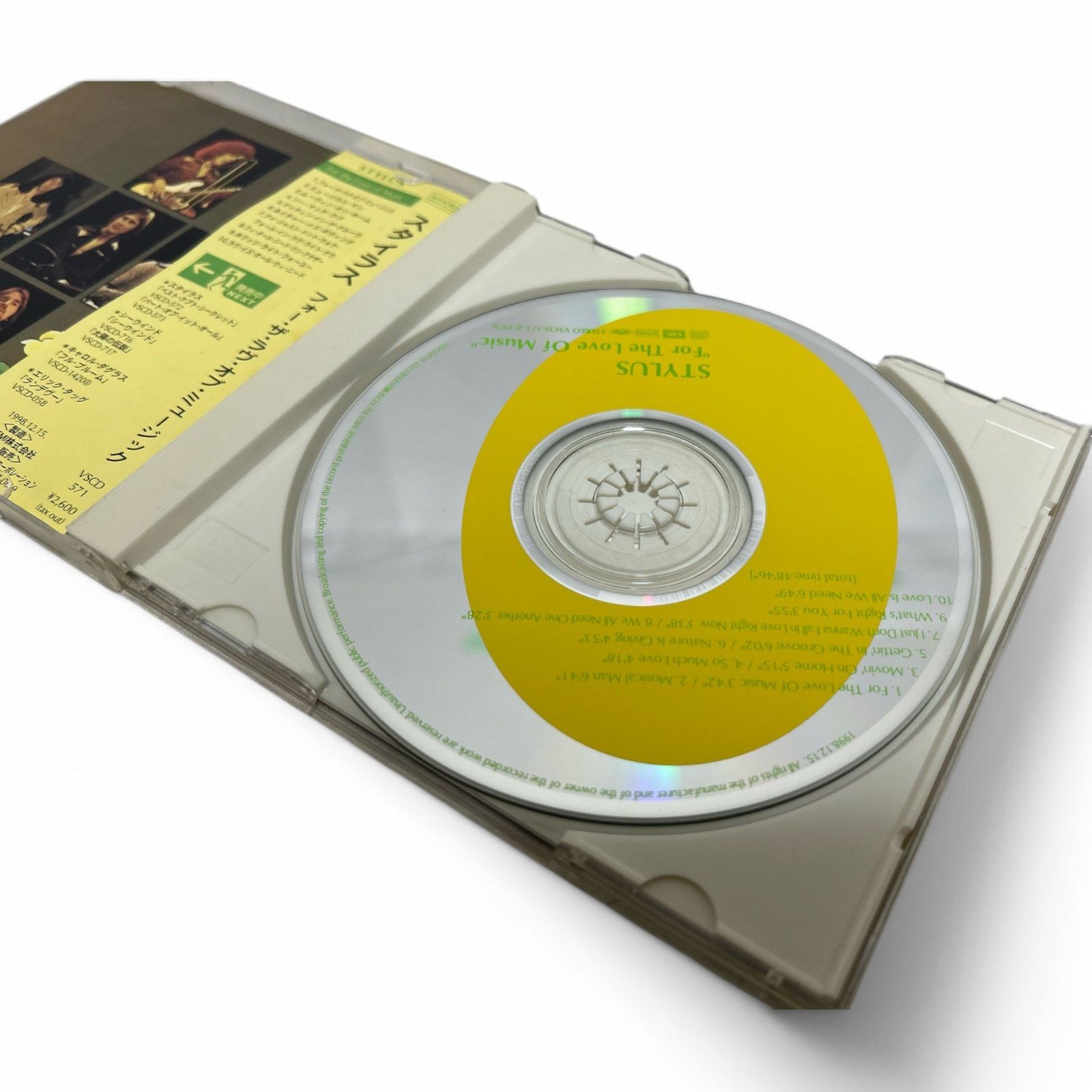 ◇ 国内盤 帯付 フォーザラヴオブミュージック スタイラス AOR CD レア 