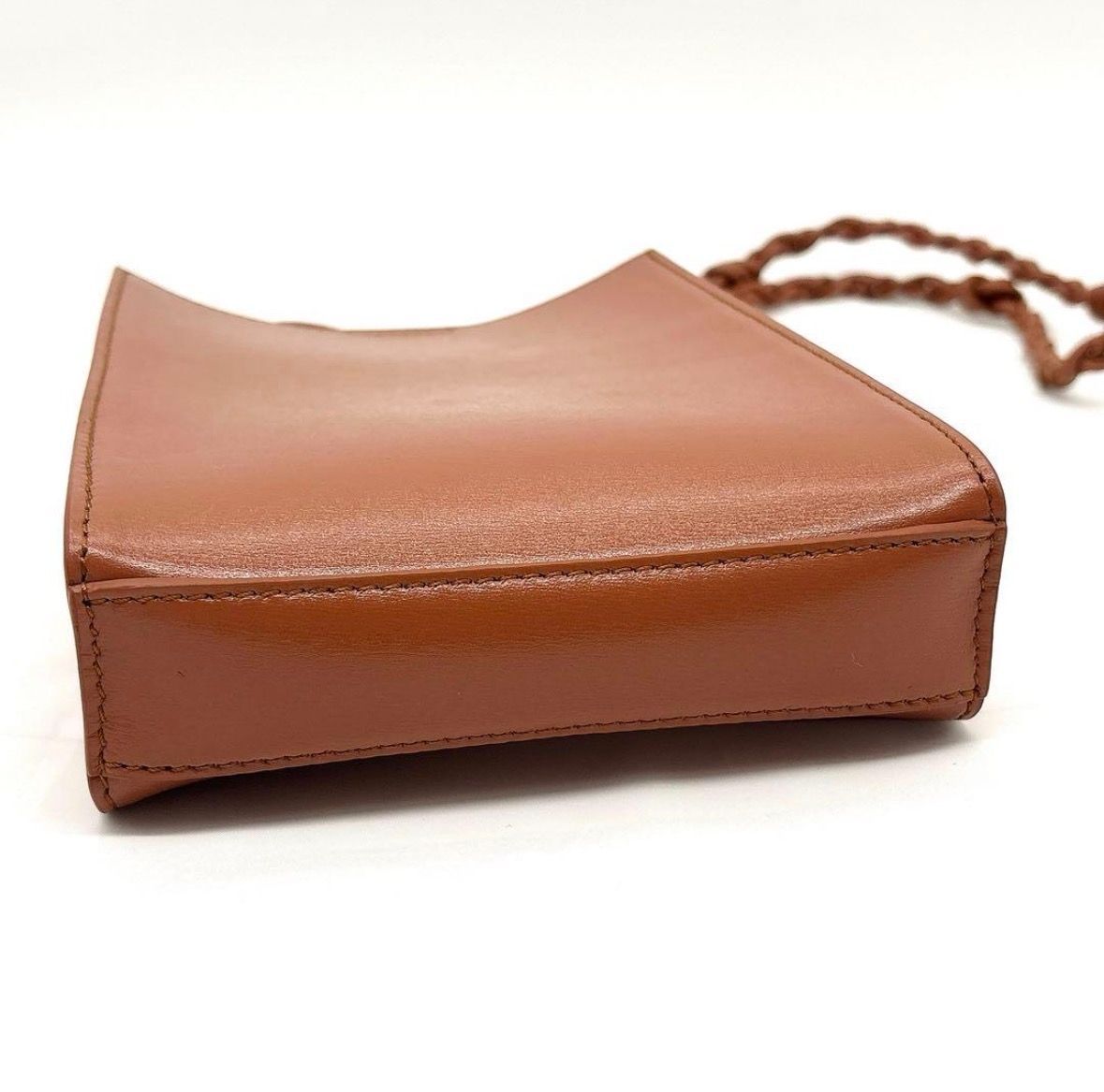 極美品】JILSANDER ジルサンダー タングルスモール ブラウン 茶 レザー 