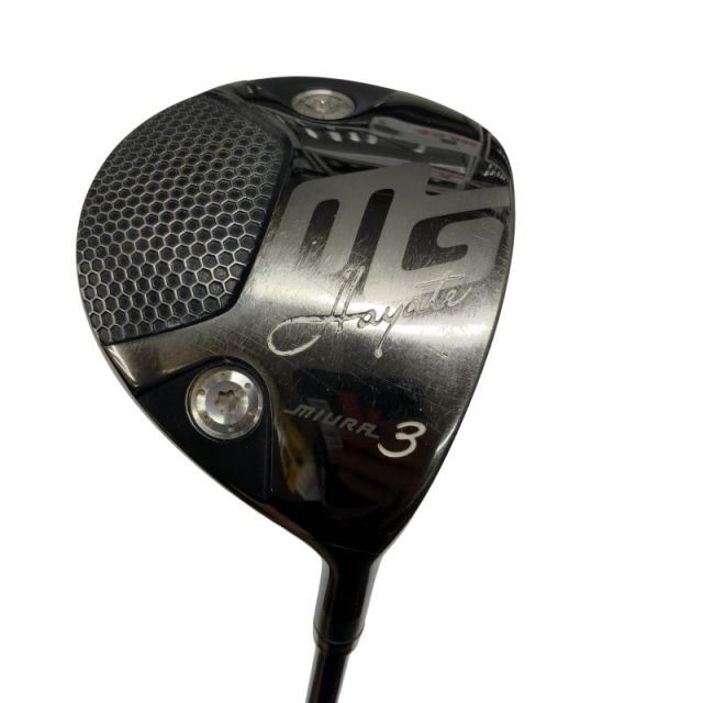 【中古】 三浦技研 MG Hayate 3W フェアウェイウッド FW 純正特注シャフト (フレックスS) メンズ 男性用 右利き 右用 Cランク ゴルフクラブ