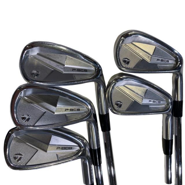 【中古】 テーラーメイド Taylor Made P・8CB(2025) 5S アイアンセット IR NS PRO 950GH neo (フレックスS) メンズ 男性用 右利き 右用 Cランク ゴルフクラブ