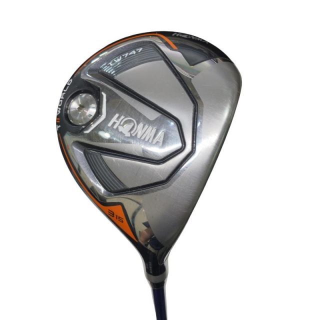 【中古】 本間ゴルフ TOUR WORLD TW747 3W フェアウェイウッド FW 純正特注シャフト (フレックスS) メンズ 男性用 右利き 右用 Cランク ゴルフクラブ