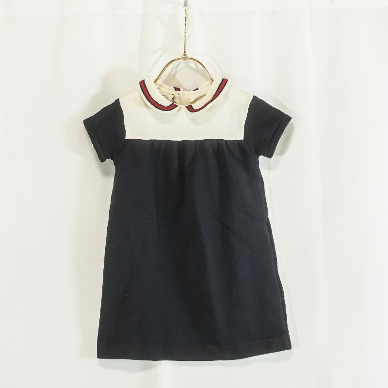 GUCCI グッチ ワンピース キッズ ベビー シェリーライン 半袖 24m 90cm