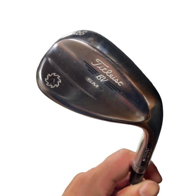 【中古】 タイトリスト VOKEY SPIN MILLED SM7 ブラッシュドスチール 58°/14°K ウェッジ WG NS PRO 950GH (フレックスS) メンズ 男性用 右利き 右用 Cランク ゴルフクラブ