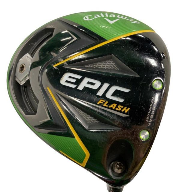 【中古】 キャロウェイ EPIC FLASH 9° ドライバー DR 純正特注シャフト (フレックスX) メンズ 男性用 右利き 右用 Cランク ゴルフクラブ 13,375円