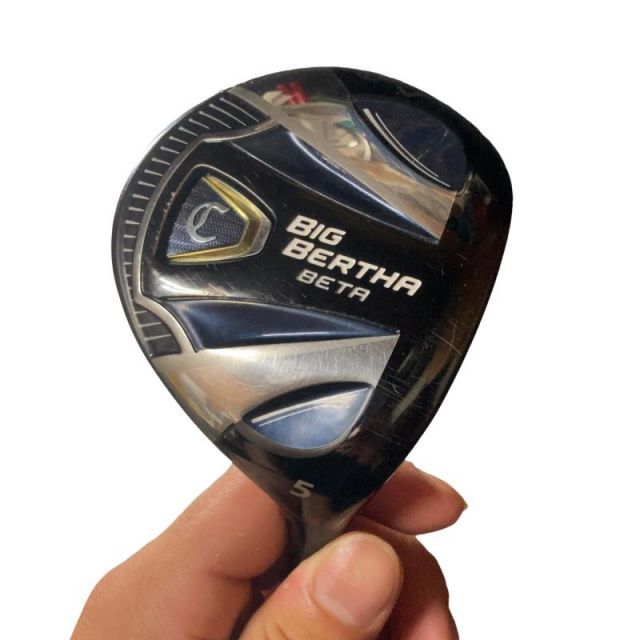 【中古】 キャロウェイ BIG BERTHA(2016) BETA 5W フェアウェイウッド FW GP for BIG BERTHA(フェアウェイ) (フレックスR) メンズ 男性用 右利き 右用 Cランク ゴルフクラブ