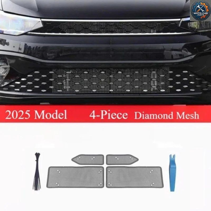 LAVIDA VIRTUS 2023-2025 車用防虫ネット 車用ミドルネット フロントバーネット 防虫ネット 蚊よけ対策