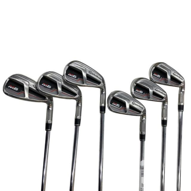 【中古】 テーラーメイド M6 6S アイアンセット IR RE-AX 85 STEEL (フレックスS) メンズ 男性用 右利き 右用 Cランク ゴルフクラブ